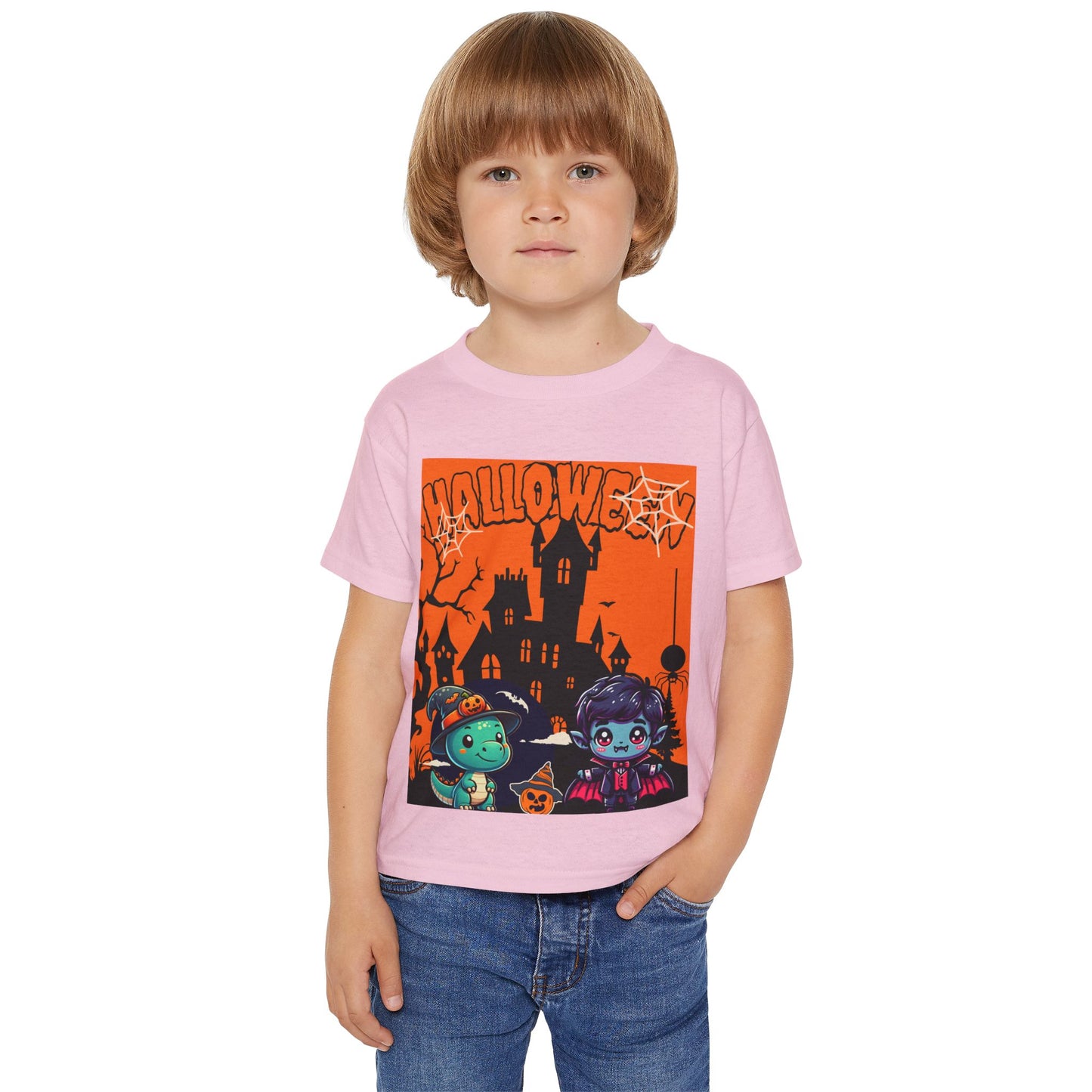 Halloween Toddler T-Shirt, Cute Kids Ghosts Tee, Halloween Costume Shirt, Toddler Apparel, Trick or Treat Top
