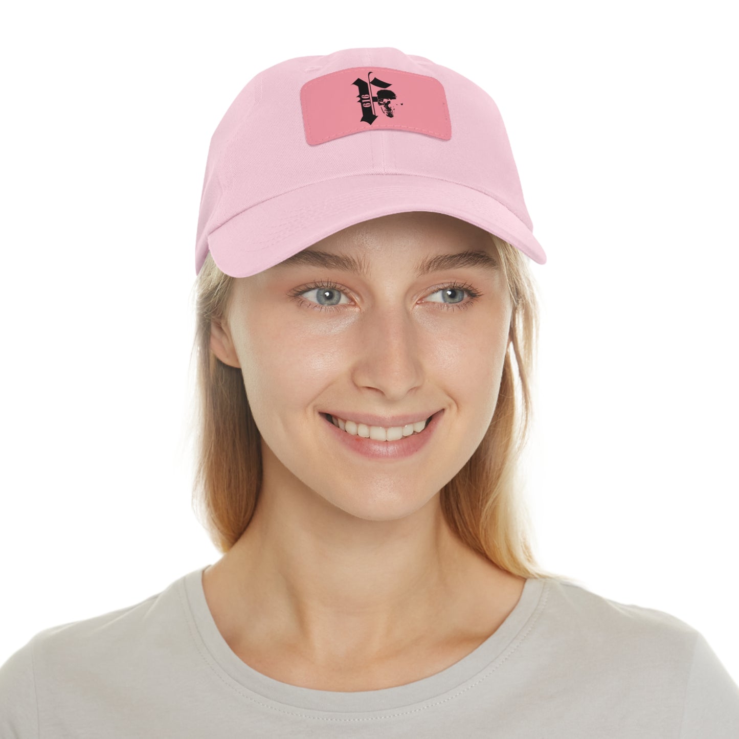 Stylish Dad Hat with Custom Leather Patch - Father’s Day Gift, Casual Accessory, Unique Cap, Outdoor Wear, Birthday Present