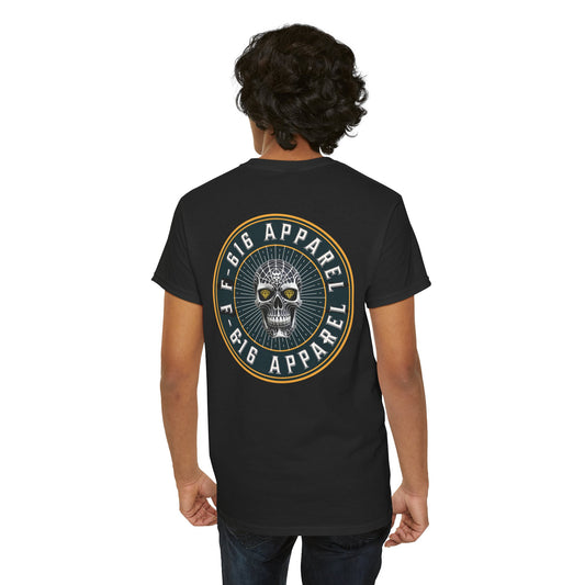 Skull Graphic Unisex Tee, Skull Graphic Unisex Heavy Cotton Tee, Casual Tee, Unique Graphic Shirt, Gothic Apparel, Alternative Fashion, Everyday Wear