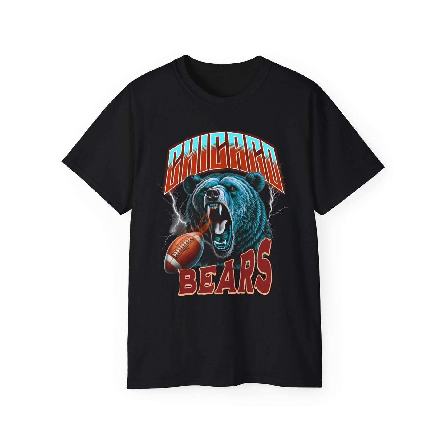 Vintage Chicago Bears Unisex Tee, Chicago Bears Vintage Graphic Tee, Unisex Cotton T-Shirt, Football Fan Apparel, Game Day Outfit, Sports Team Shirt