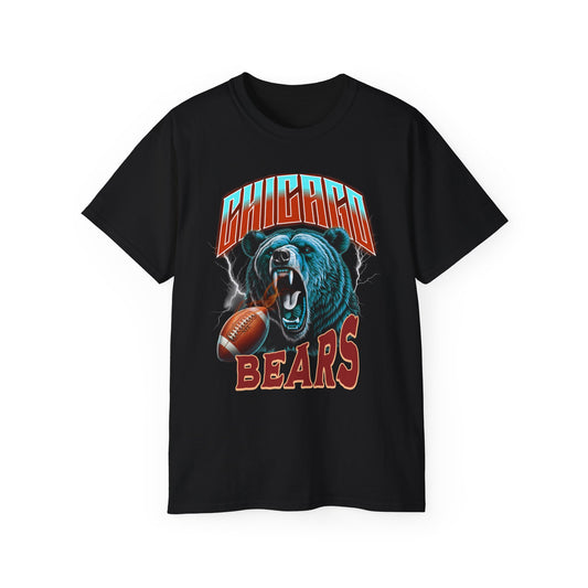 Vintage Chicago Bears Unisex Tee, Chicago Bears Vintage Graphic Tee, Unisex Cotton T-Shirt, Football Fan Apparel, Game Day Outfit, Sports Team Shirt