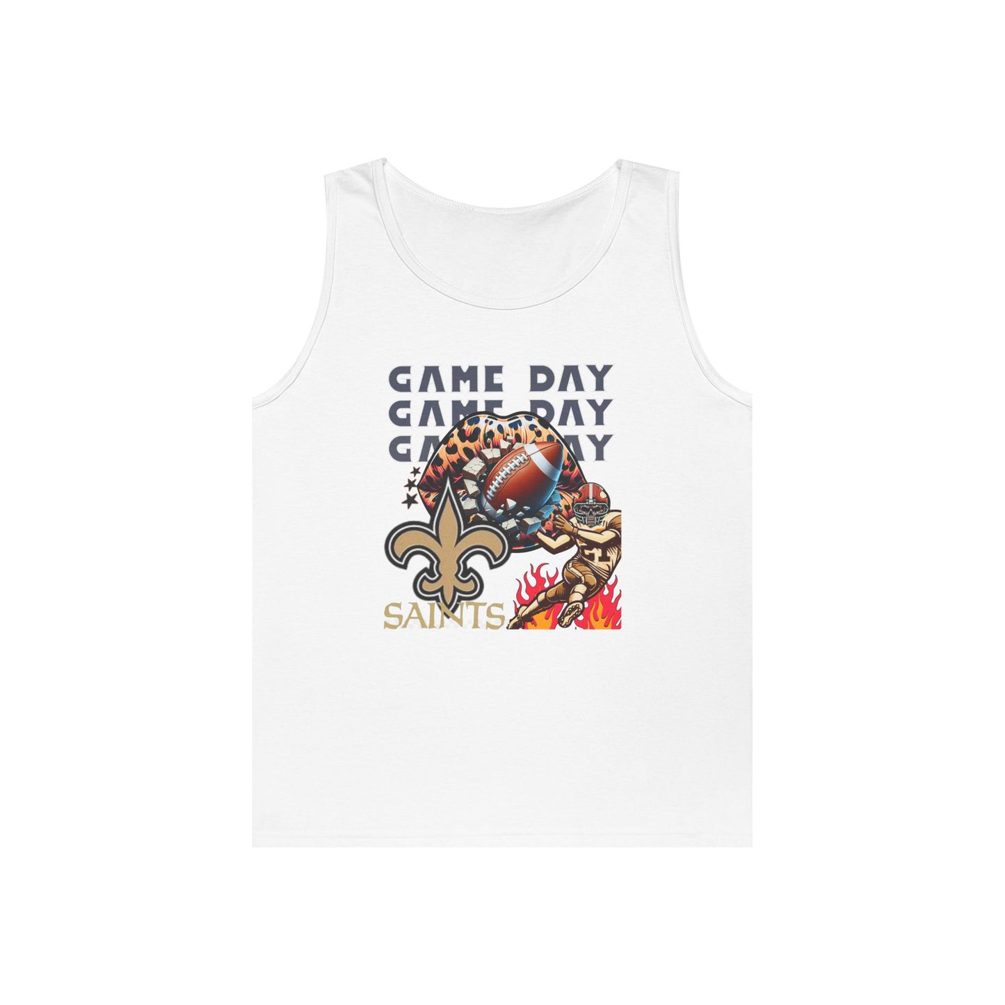 Women's Game Day Tank Top - Sports Events BBQ Summer Party Tailgating Outdoor Fun