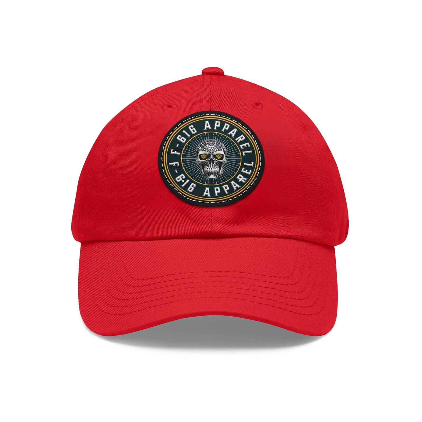 Dad Hat, Stylish Dad Hat with Leather Patch, Casual Cap, Gift for Him, Outdoor Accessory, Adjustable Hat for Any Occasion