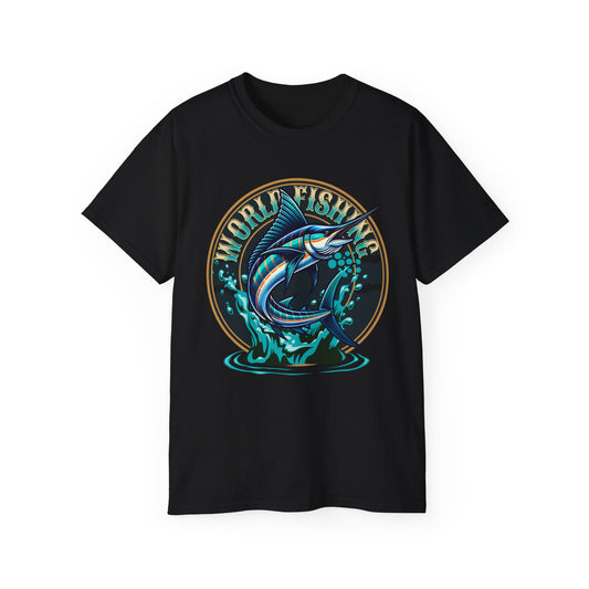 Fishing Adventure Unisex Ultra Cotton Tee, Fishing Gift, Outdoor Apparel, Fisherman Shirt, Casual Wear, Nature Lover Tee