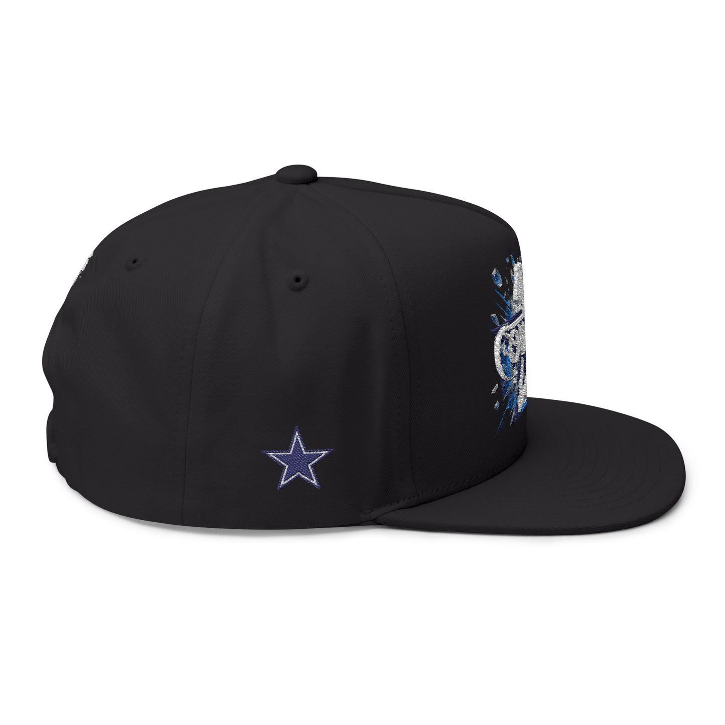 Cowboys Flat Bill Cap | Stylish Embroidered Baseball Hat for Fans, Perfect Gift for Sports Lovers, Game Days, Tailgating, Casual Wear