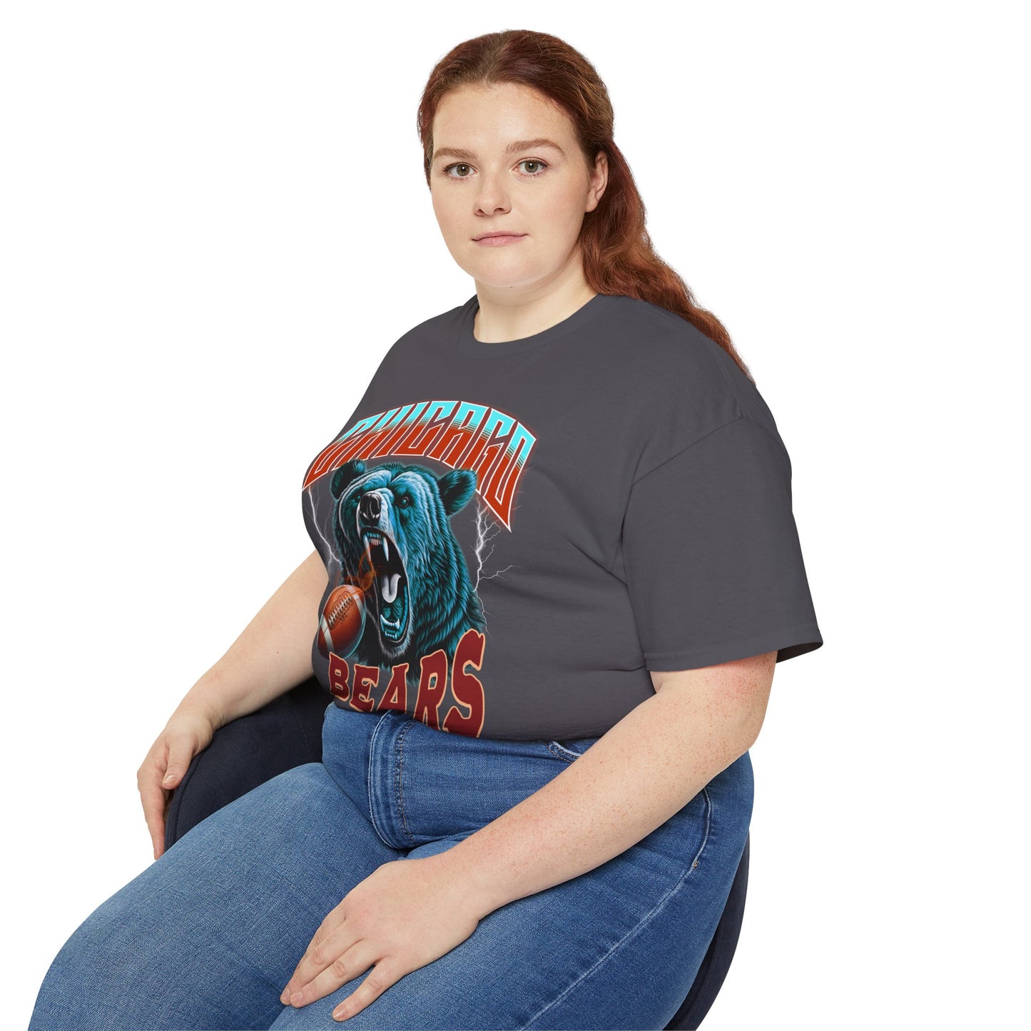 Vintage Chicago Bears Unisex Tee, Chicago Bears Vintage Graphic Tee, Unisex Cotton T-Shirt, Football Fan Apparel, Game Day Outfit, Sports Team Shirt