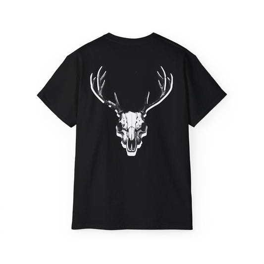 Stylish Unisex Graphic Tee with Deer Skull Design, Casual Wear, Perfect for Outdoor Enthusiasts, Gift for Nature Lovers, Halloween, [...]