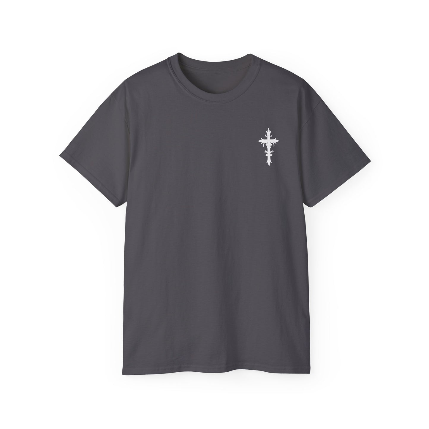 Faith Cross Unisex Ultra Cotton Tee, Inspirational Shirt, Religious Gift, Casual Wear, Church Outing, Everyday Comfort