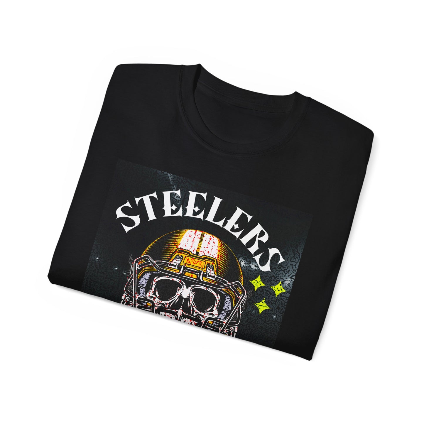Steelers Graphic Tee, Unisex Ultra Cotton T-Shirt, Sports Apparel, Gifting for NFL Fans, Tailgate Gear, Game Day Outfit, Unique Fan Merch