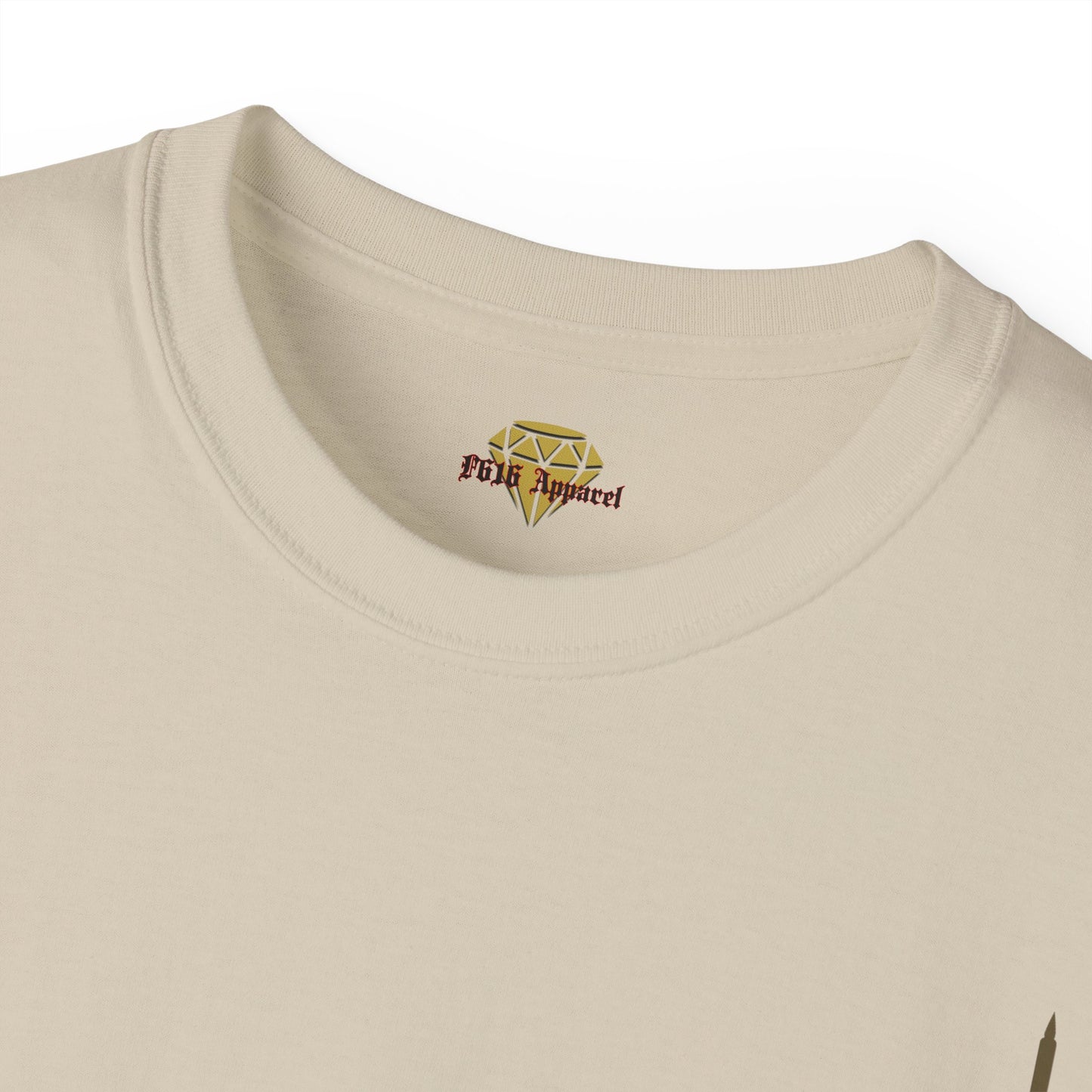 Christian Cross Faith, Unisex Heavy Cotton Tee, Ink is pressed onto garment will not peel or fade