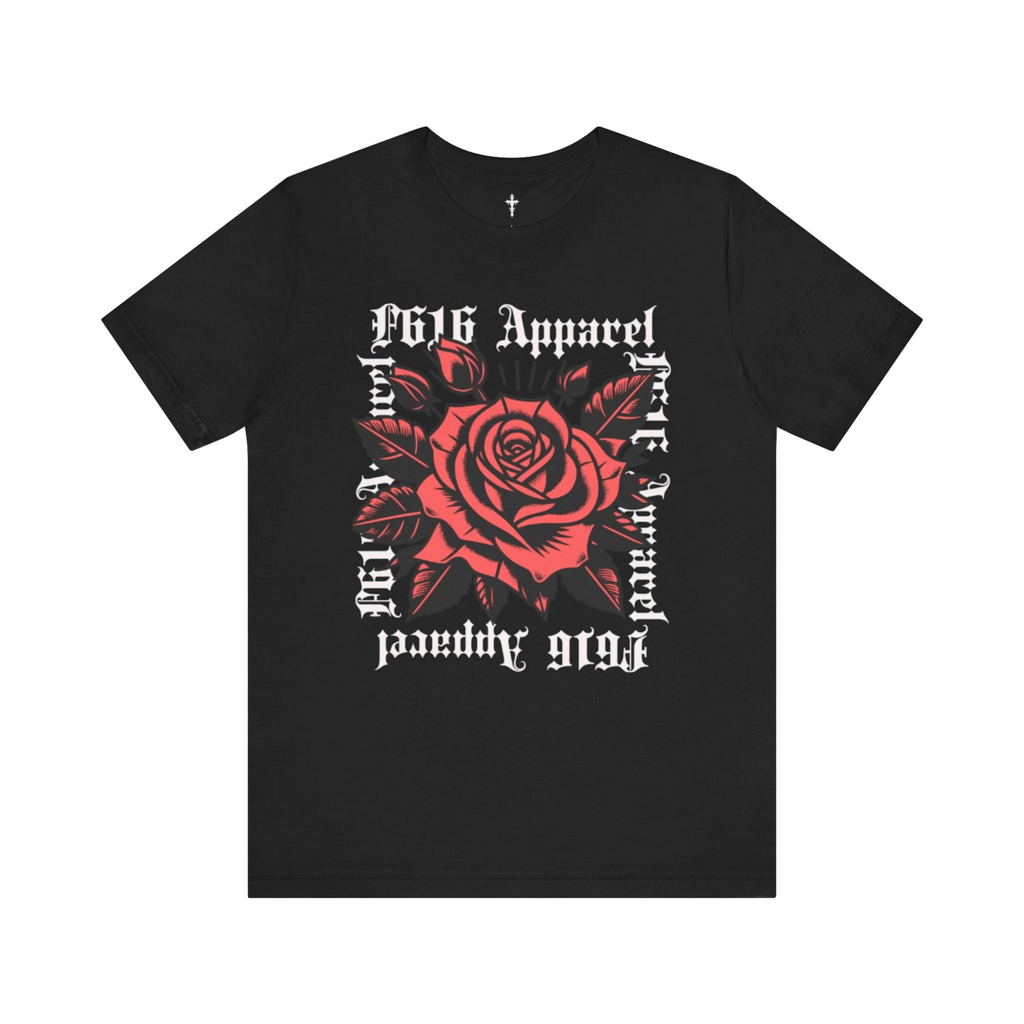 Edgy Rose Graphic Tee - Streetwear Fashion