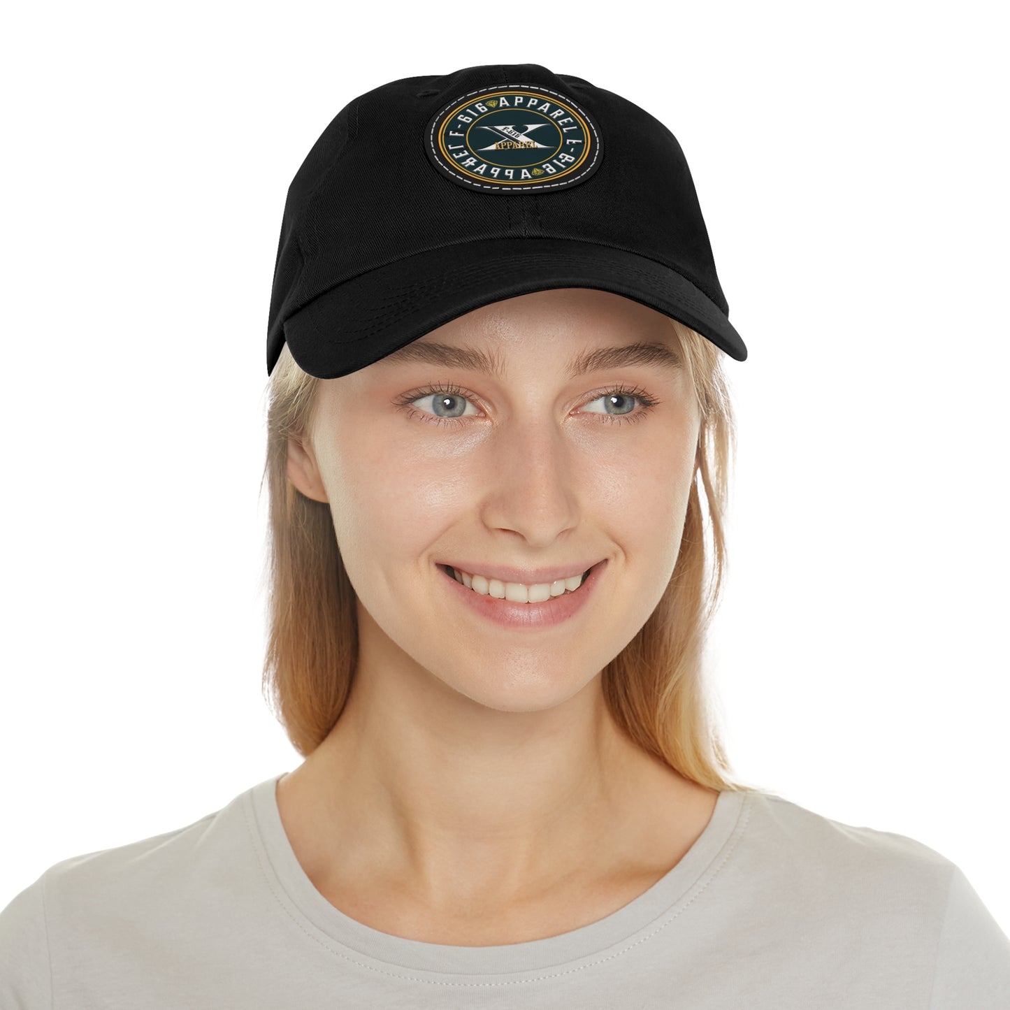 Dad Hat, Stylish Dad Hat with Leather Patch, Casual Headwear for Dads, Gift for Father's Day, Summer Accessory, Unique Adjustable Cap