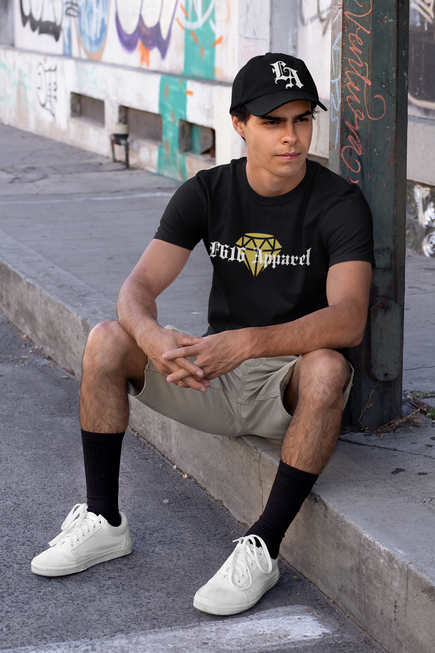 LA Design Snapback Trucker Cap, Stylish Casual Hat for Everyday Use, Perfect for Outdoor Activities, Summer Festivals, Sports Events,