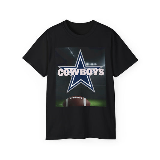 Cowboys Fan Tee, Dallas Cowboys Fan Tee, Unisex Football Shirt, Sports Apparel, Gift for Him/Her, Game Day Outfit, Super Bowl Party Wear