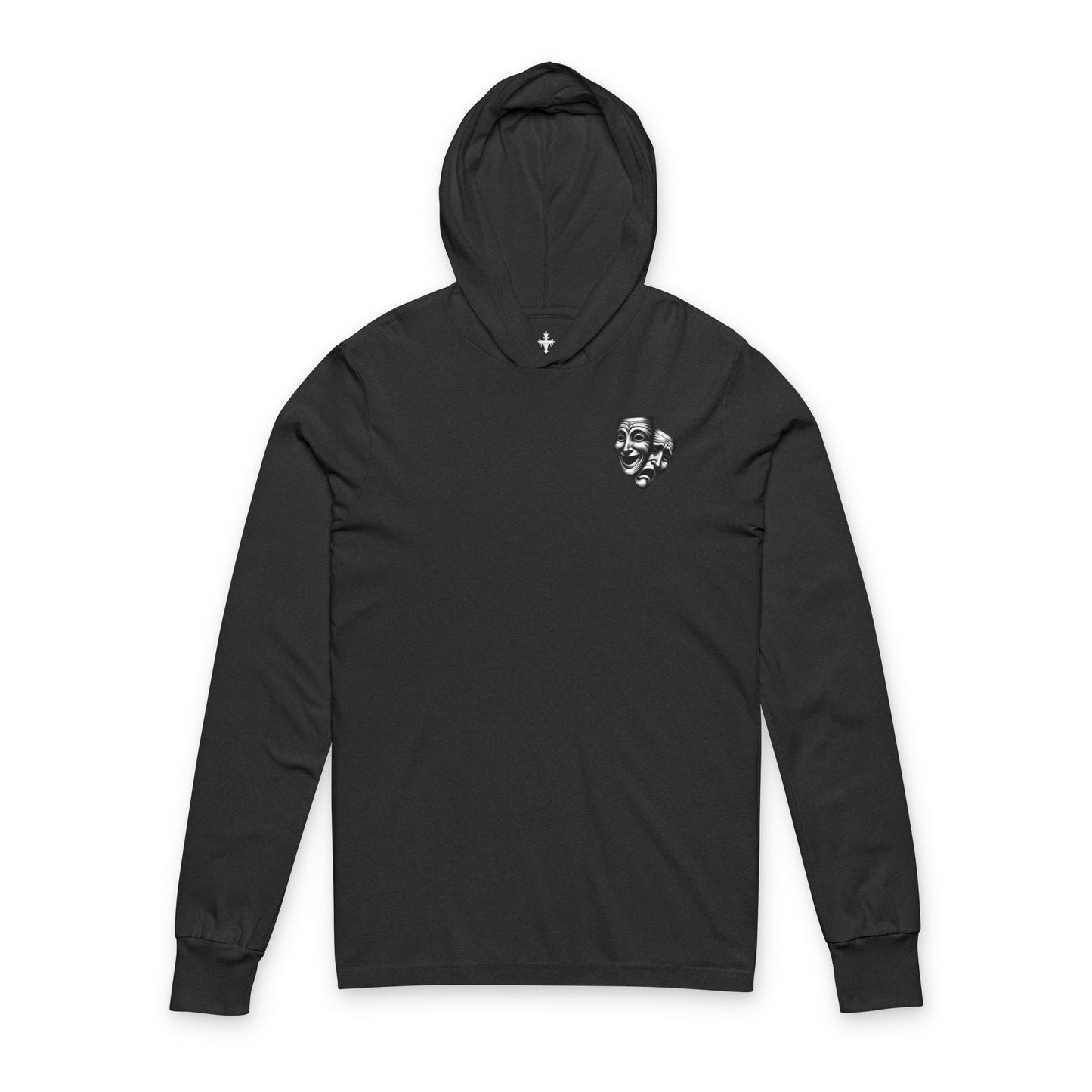 Vintage Streetwear Hooded Tee - Unisex Long Sleeve Shirt, Streetwear Hooded Tee with Vintage Graphic, Unisex Long Sleeve Shirt, Casual Wear, Cool Urban Style, Gift for Trendsetters