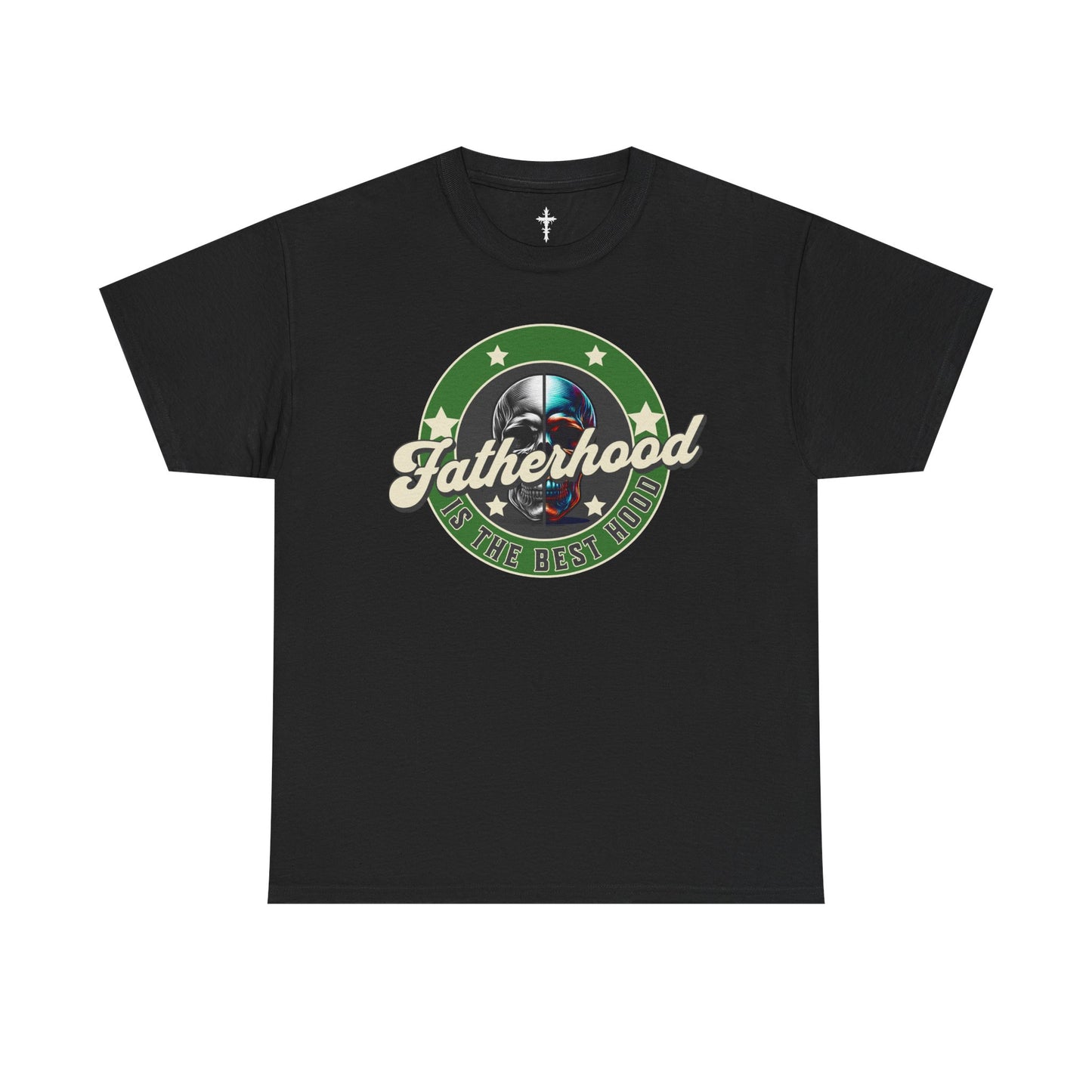 Unisex Heavy Cotton Tee: "Fatherhood Is The Best Hood" Graphic Tee | Perfect Gift for Dad, Casual Wear, Birthday, Father's Day, [...]