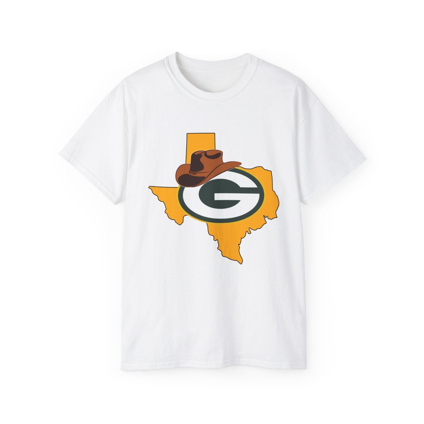 Texas Cowboy Fan Tee, Unisex T-Shirt for Sports Lovers, Casual Wear for Game Day, Gift for Packers Fans, Summer Graphic Tee