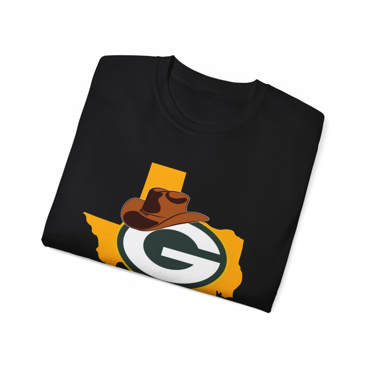 Texas Cowboy Fan Tee, Unisex T-Shirt for Sports Lovers, Casual Wear for Game Day, Gift for Packers Fans, Summer Graphic Tee