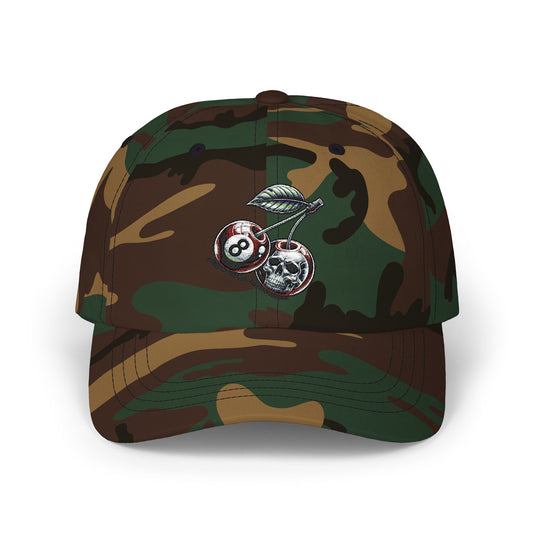 Cap - Skull & 8-Ball Fun Style for Bikers and Pool Lovers