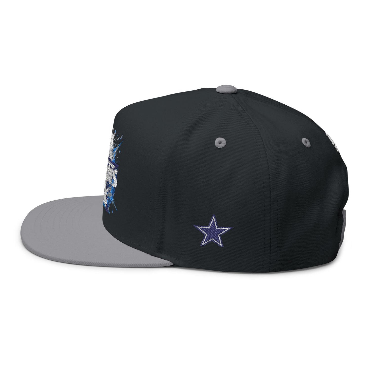 Cowboys Flat Bill Cap | Stylish Embroidered Baseball Hat for Fans, Perfect Gift for Sports Lovers, Game Days, Tailgating, Casual Wear