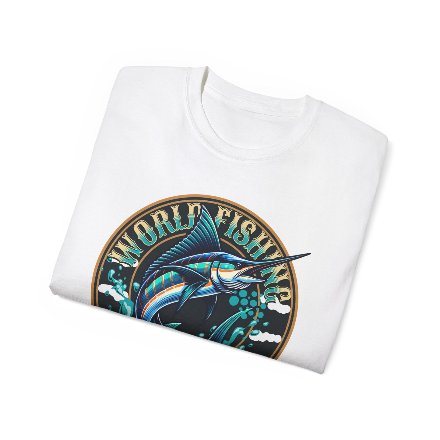 Fishing Adventure Unisex Ultra Cotton Tee, Fishing Gift, Outdoor Apparel, Fisherman Shirt, Casual Wear, Nature Lover Tee