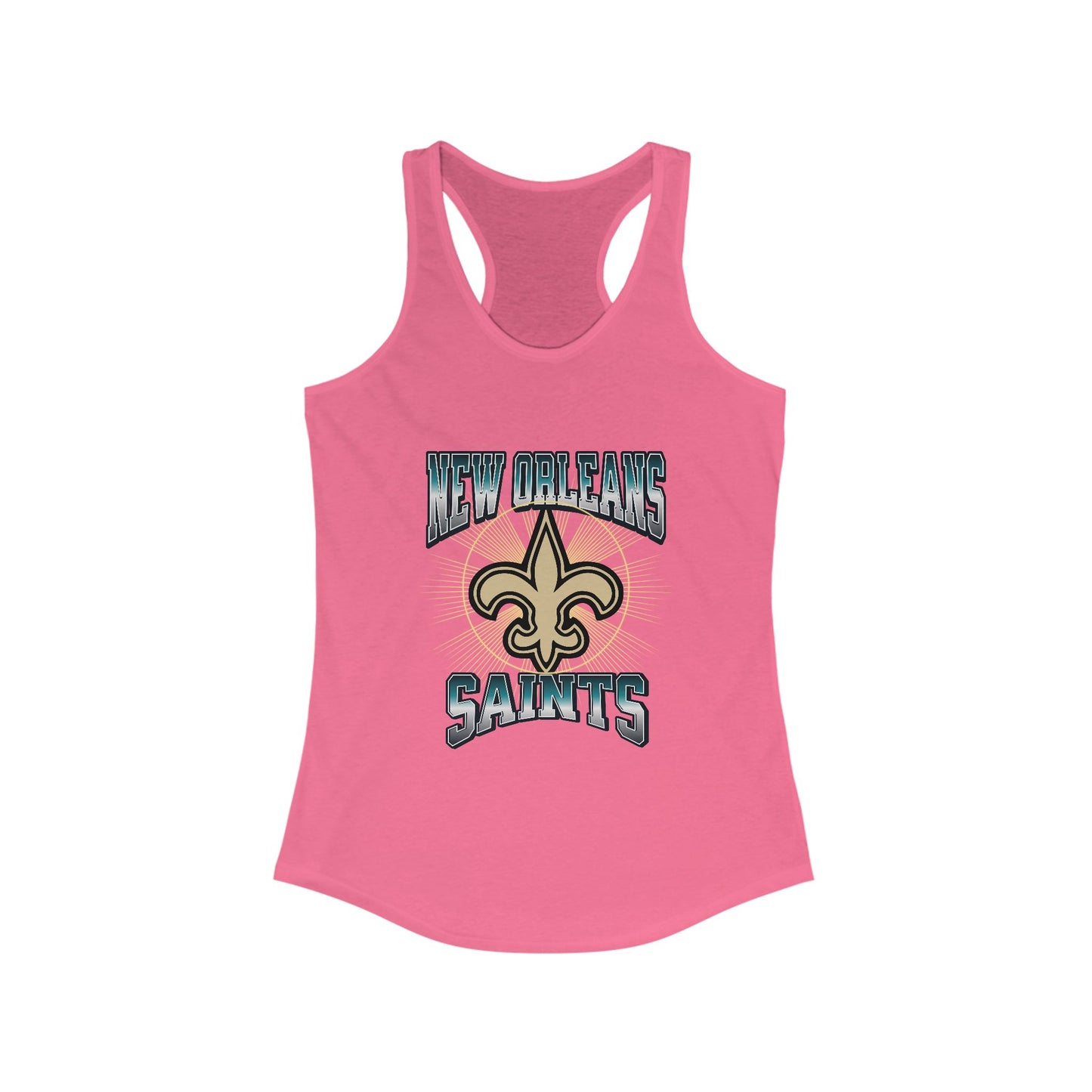 Racerback Tank - New Orleans Saints Game Day, Fitness, Summer Style, Gifts for Fans, Sports Apparel