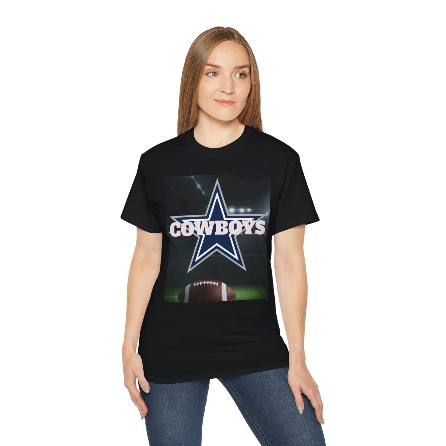 Cowboys Fan Tee, Dallas Cowboys Fan Tee, Unisex Football Shirt, Sports Apparel, Gift for Him/Her, Game Day Outfit, Super Bowl Party Wear