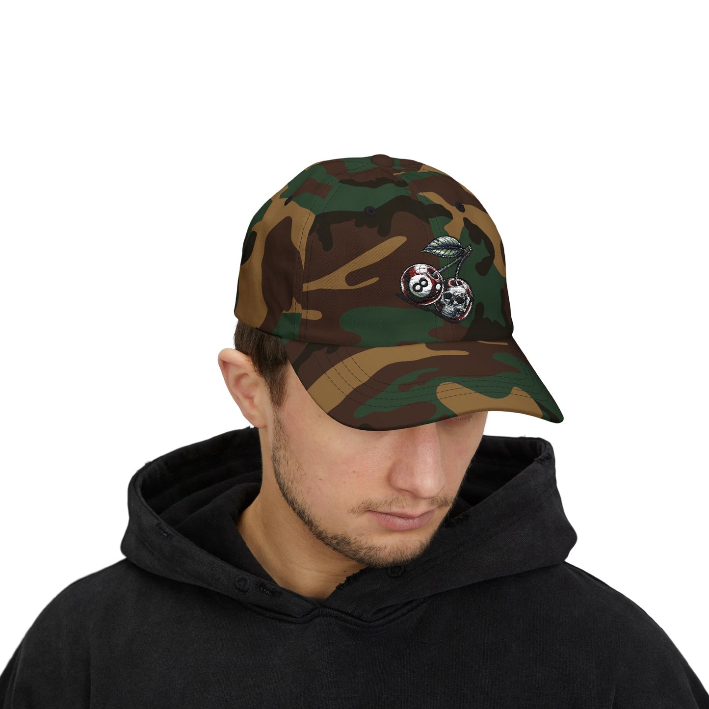 Cap - Skull & 8-Ball Fun Style for Bikers and Pool Lovers