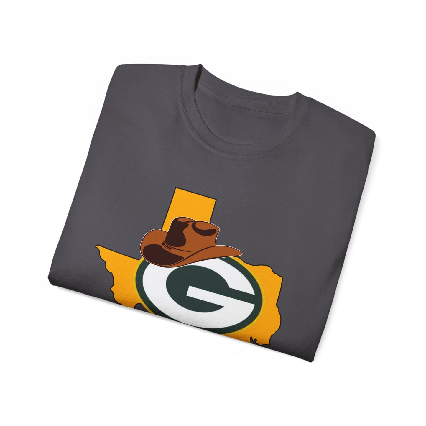 Texas Cowboy Fan Tee, Unisex T-Shirt for Sports Lovers, Casual Wear for Game Day, Gift for Packers Fans, Summer Graphic Tee