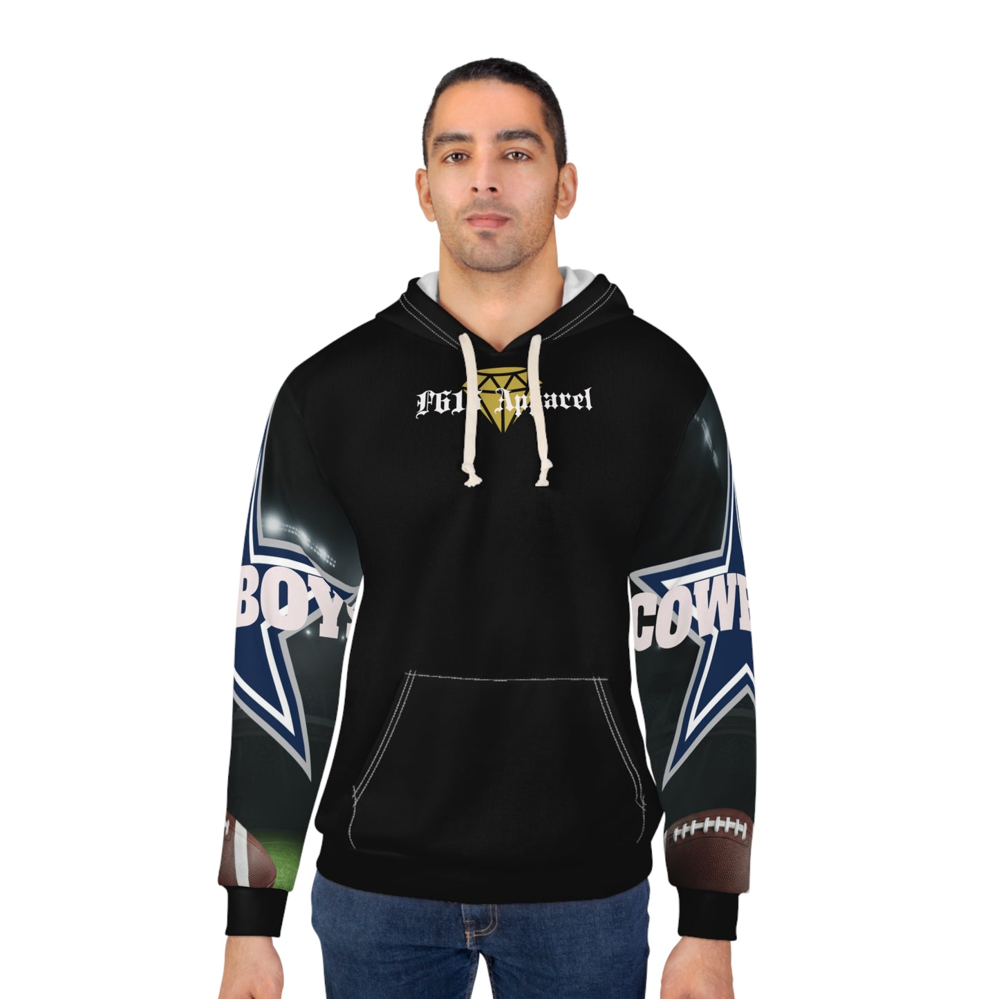 Dallas Cowboys Unisex Pullover Hoodie, Sports Hoodie, Cozy Fan Apparel, Game Day Attire, Gifts for Football Lovers