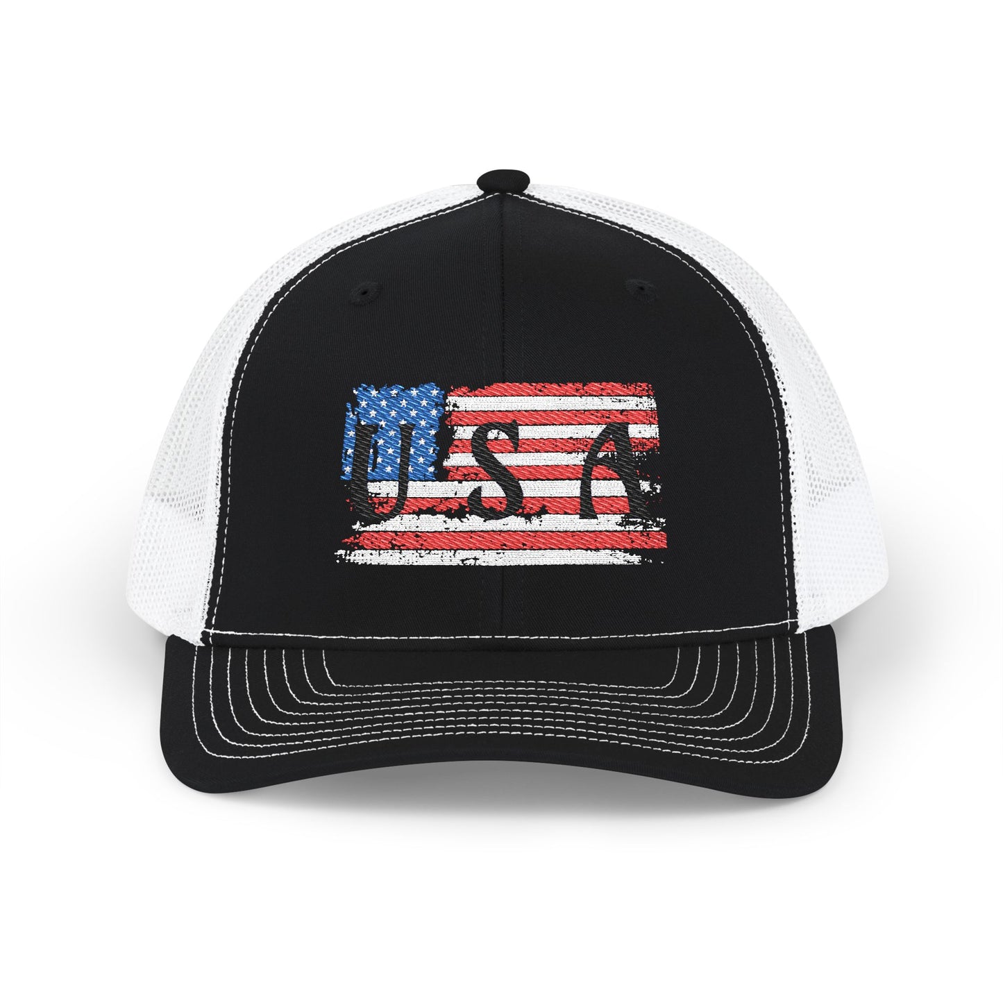 Embroidered Patriotic Cap, Patriotic Snapback Trucker Cap - USA Embroidery Hat, Baseball Cap, Outdoor Gear, Gift for Him/Her, American Pride Apparel