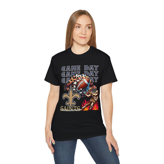 Game Day Unisex Ultra Cotton Tee, Football Fan Apparel, Sports T-Shirt, Casual Tee, Gifts for Game Day Enthusiasts