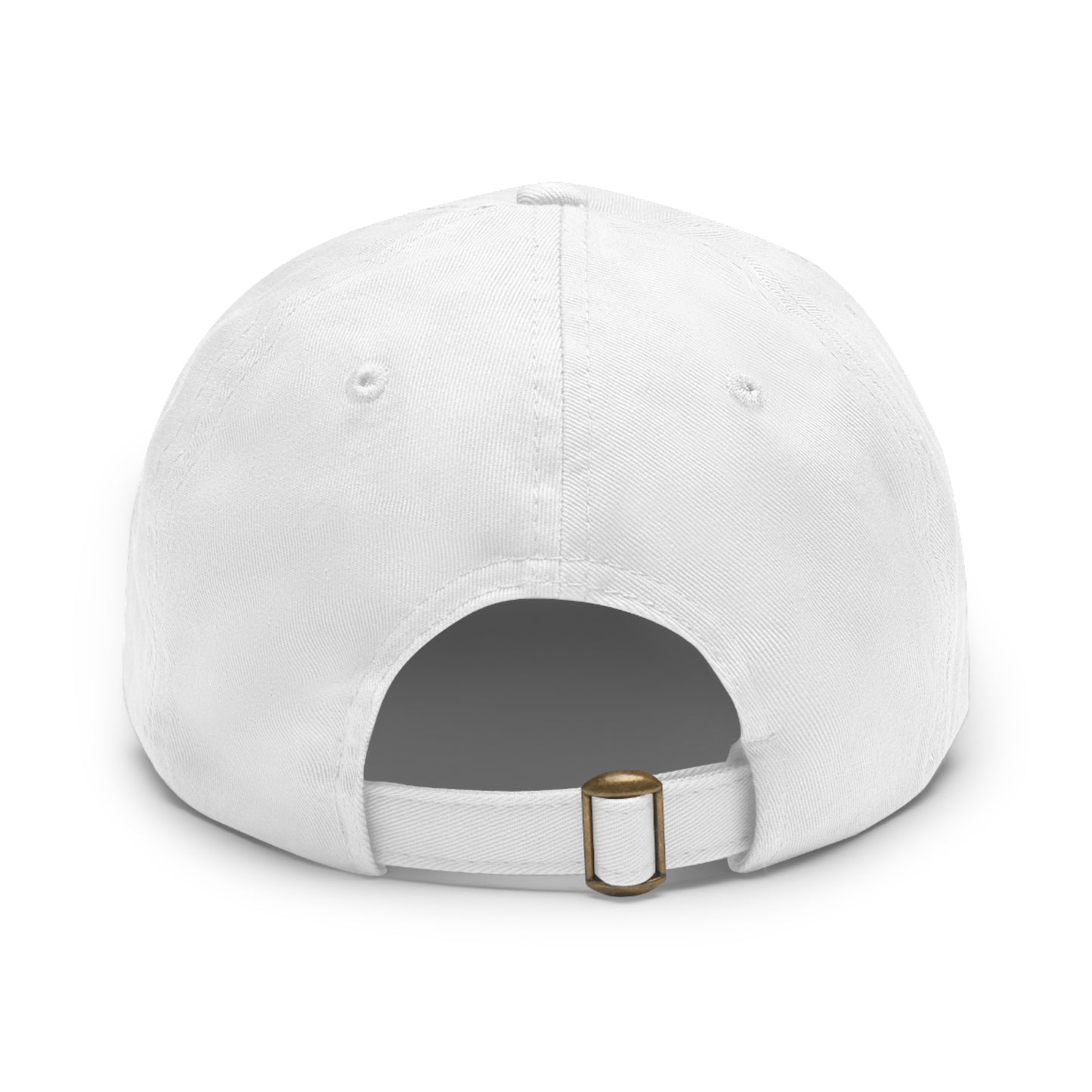 Stylish Dad Hat with Leather Patch - Faith Design, Ideal for Everyday Wear, Gifts, Outdoors, and Special Occasions