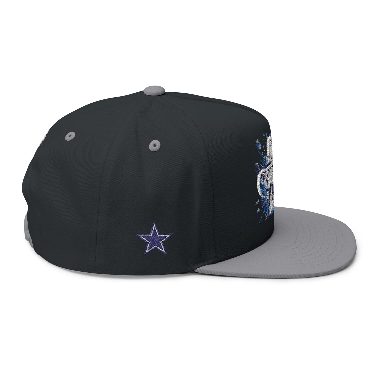 Cowboys Flat Bill Cap | Stylish Embroidered Baseball Hat for Fans, Perfect Gift for Sports Lovers, Game Days, Tailgating, Casual Wear