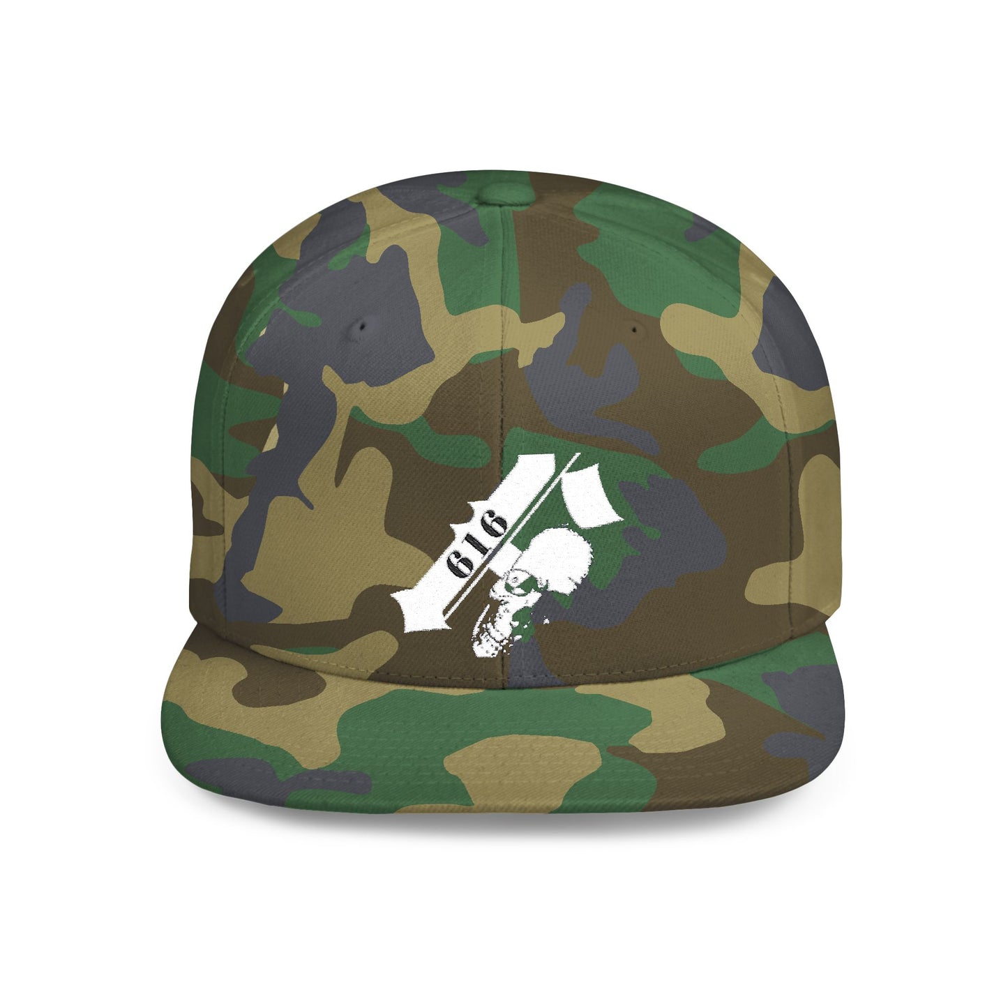 Black Flat Bill Snapback Hat - Personalized Urban Fashion for Him or Her