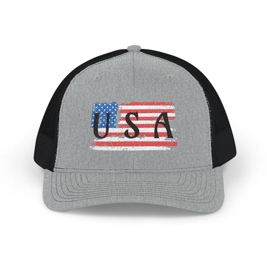 Embroidered Patriotic Cap, Patriotic Snapback Trucker Cap - USA Embroidery Hat, Baseball Cap, Outdoor Gear, Gift for Him/Her, American Pride Apparel