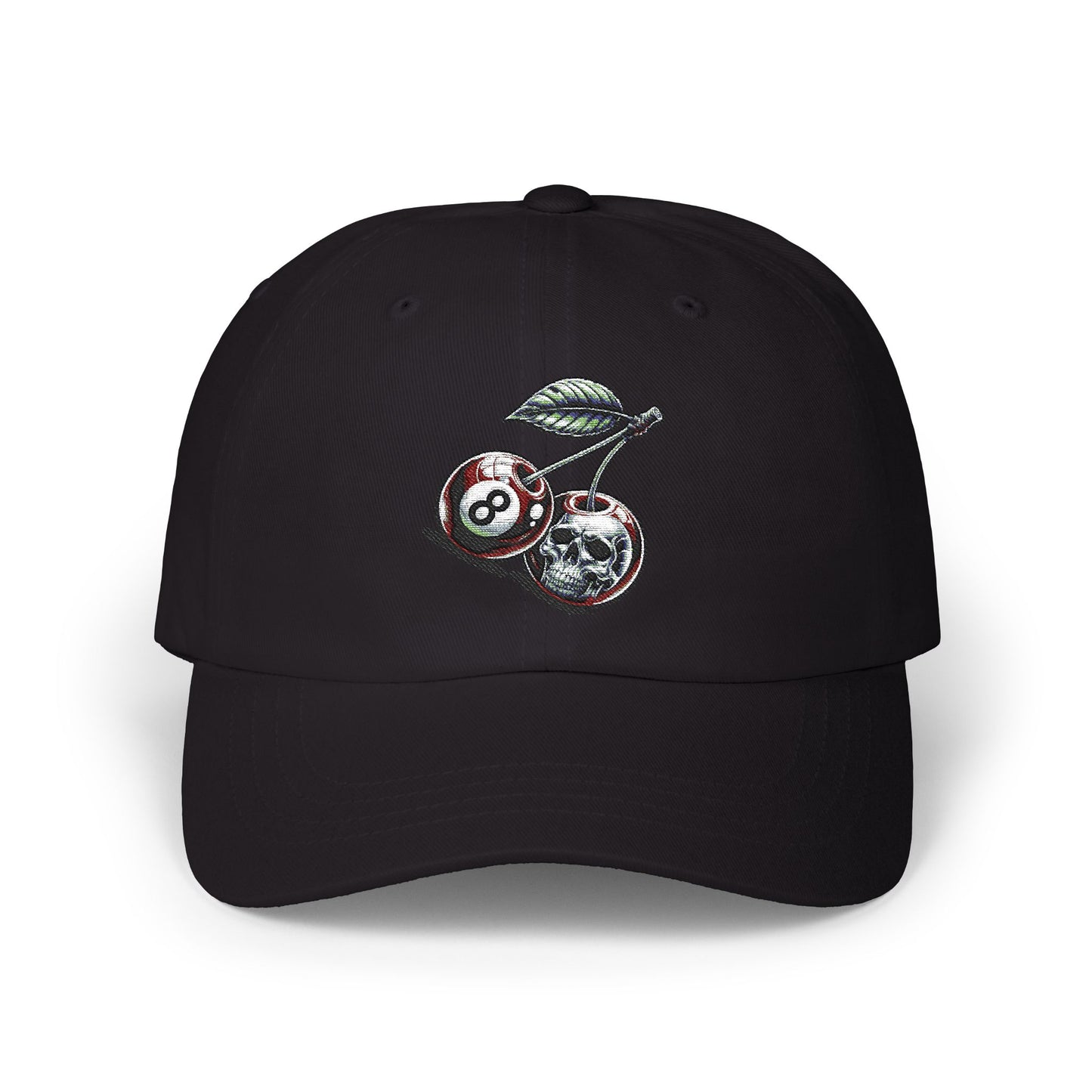 Cap - Skull & 8-Ball Fun Style for Bikers and Pool Lovers